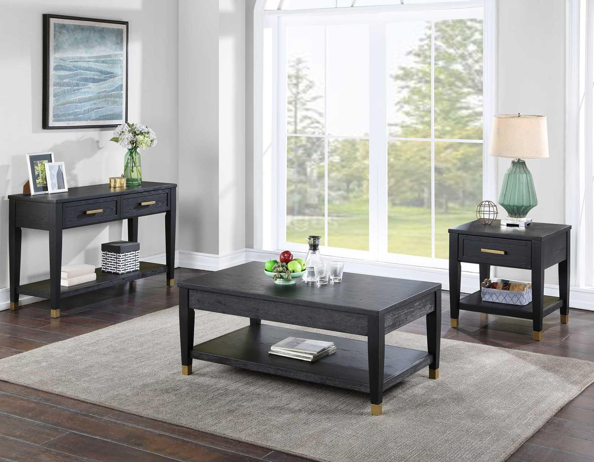Yves 3-Piece Table Set by Steve Silver at Eve Furniture