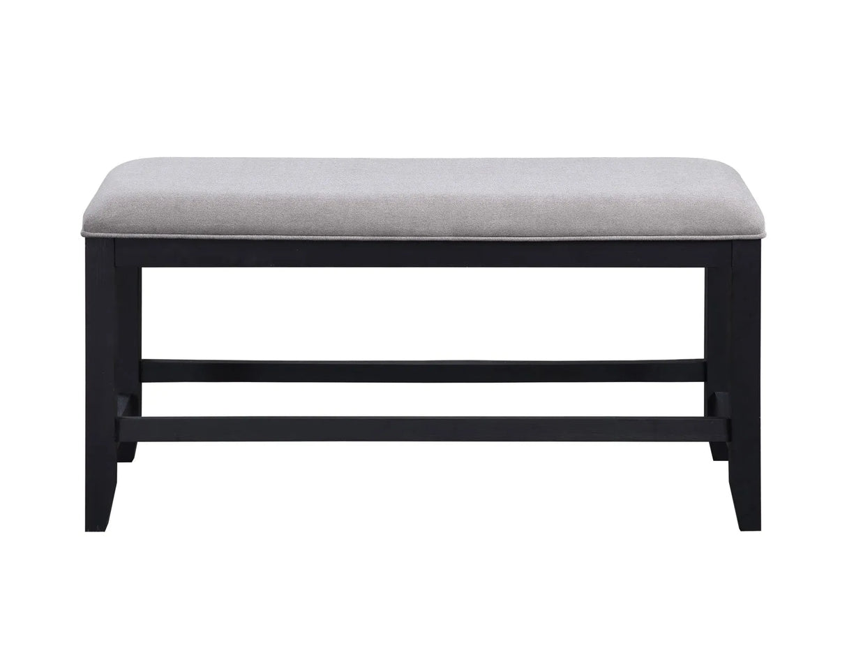 Yves Charcoal Storage Counter Height Dining Set by Steve Silver at Eve Furniture