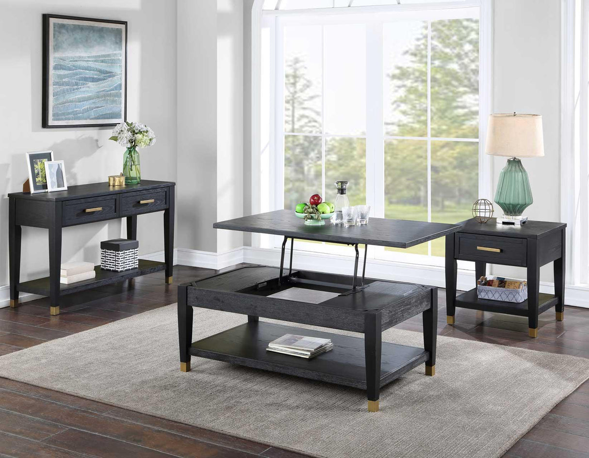 Yves Sofa Table by Steve Silver at Eve Furniture