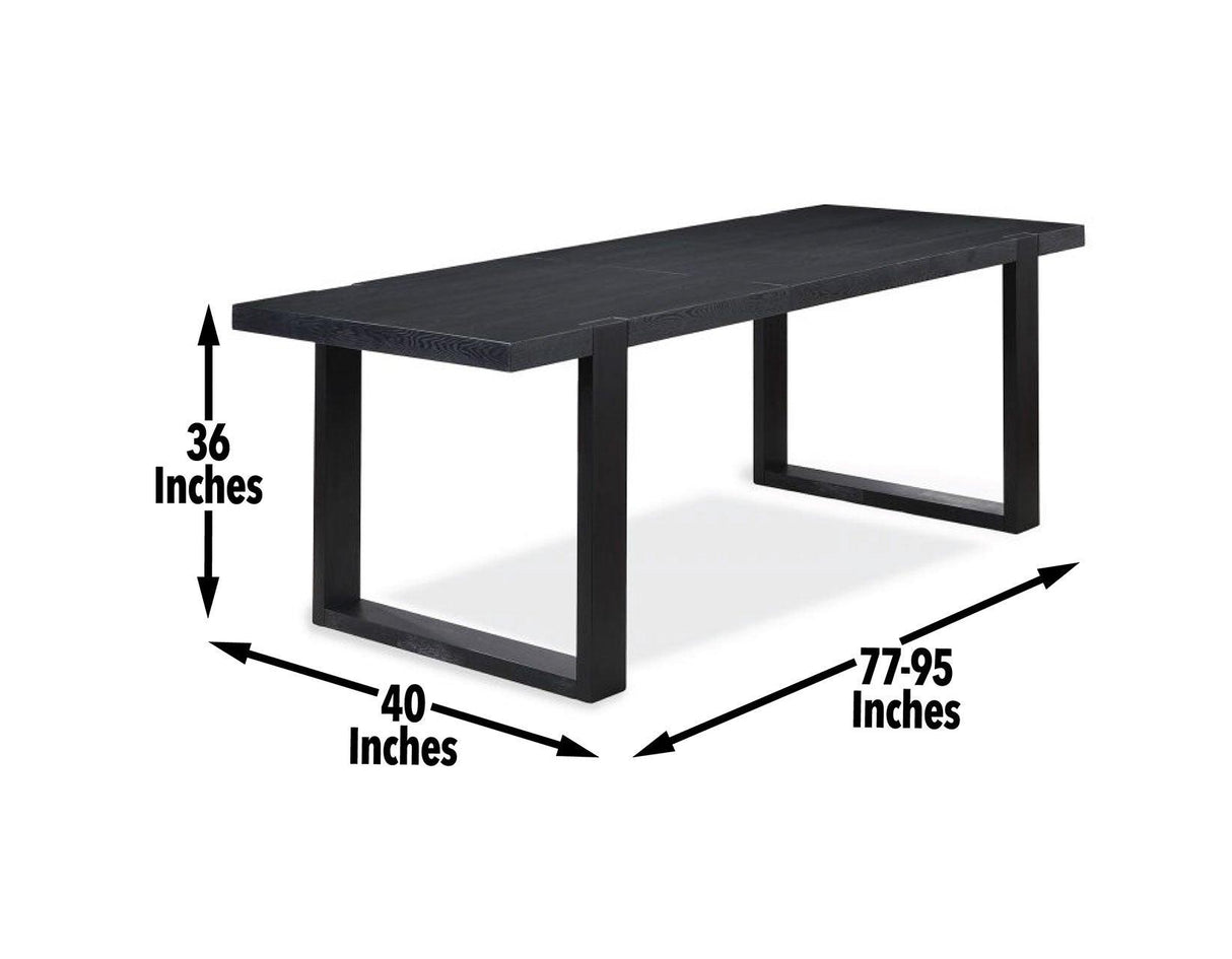 Yves 77-95-inch Counter Table by Steve Silver at Eve Furniture
