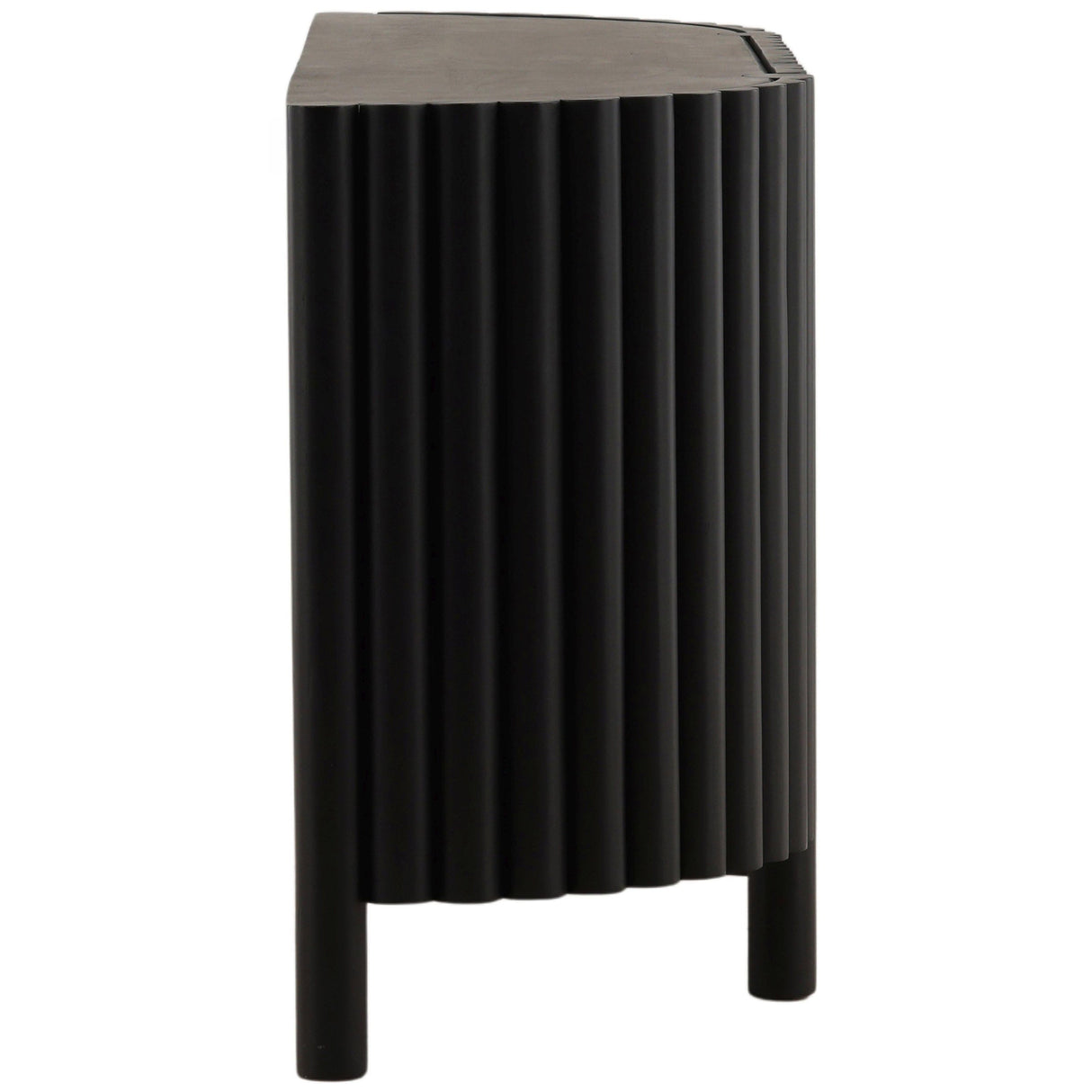 Zadok Sideboard, Black by Dovetail at Eve Furniture