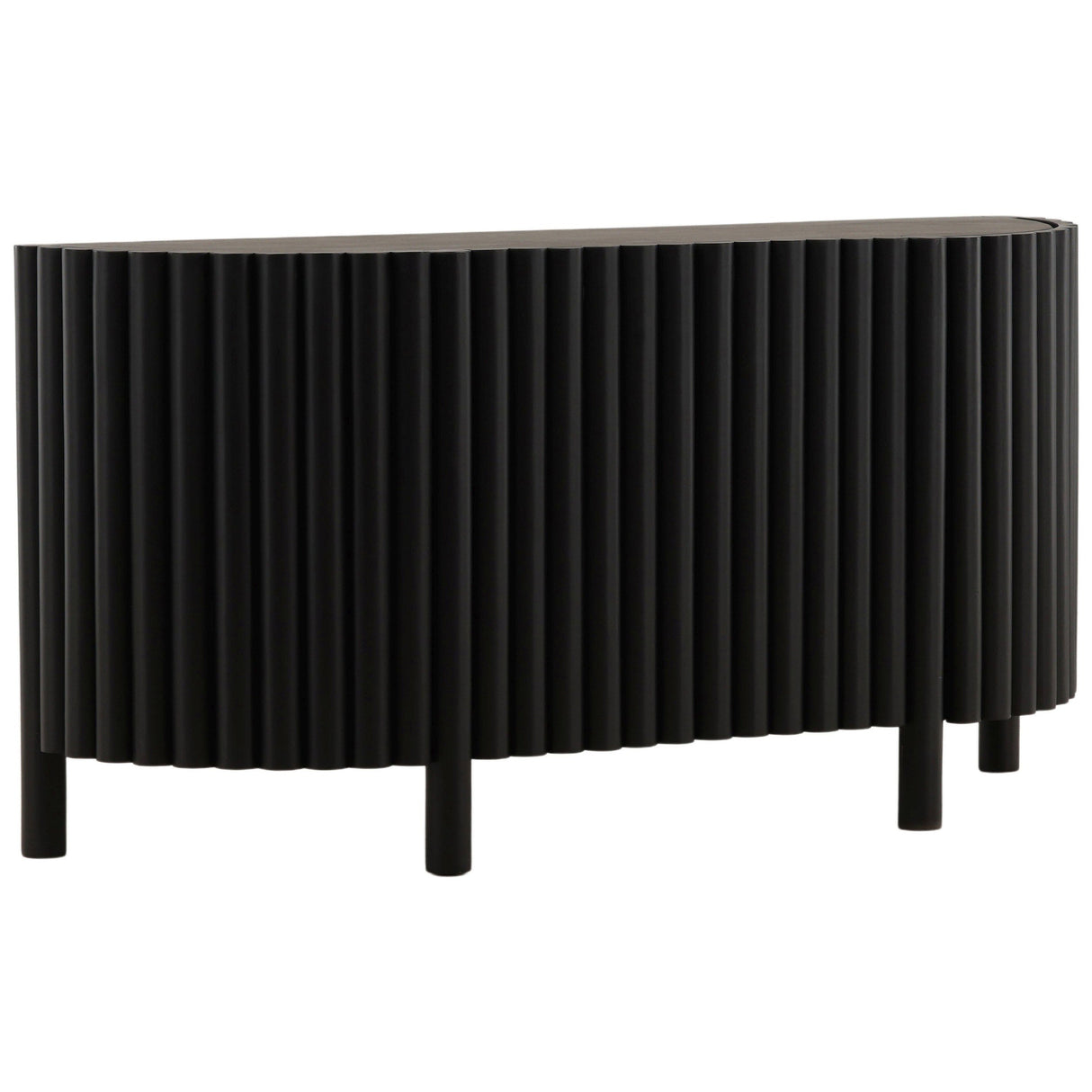 Zadok Sideboard, Black by Dovetail at Eve Furniture