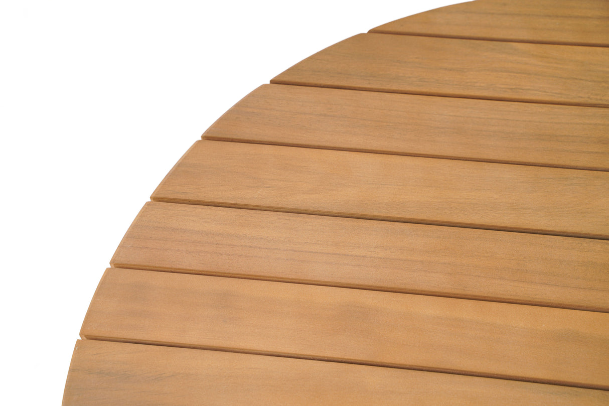 Zahara Natural Outdoor Coffee Table by Zuomod at Eve Furniture
