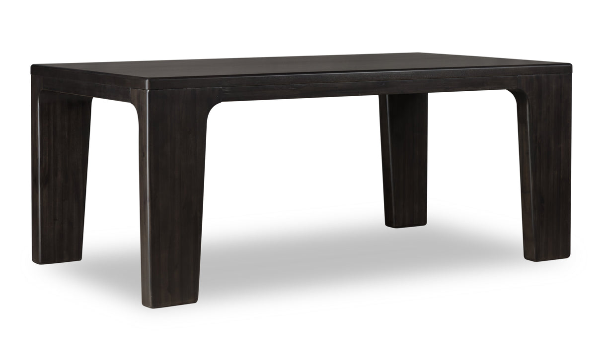 Zamba Rectangular Acacia Wood Dining Table in Jaguar by Modus Furniture at Eve Furniture