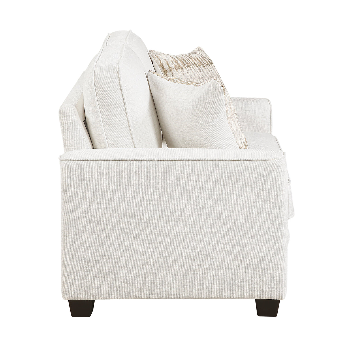 Zander Beige Loveseat by Homelegance at Eve Furniture