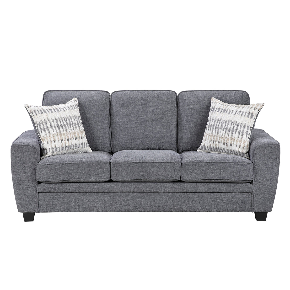 Zander Dark Gray Living Room Set by Homelegance at Eve Furniture
