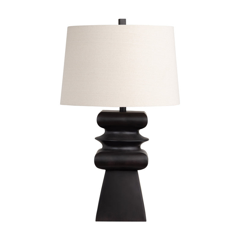 Zane Black Table Lamp (Set of 2) by Crestview at Eve Furniture