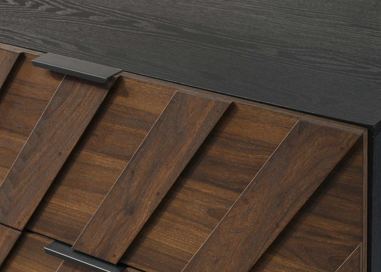 Zane Brown & Gray 6-Drawer Dresser by Crown Mark at Eve Furniture