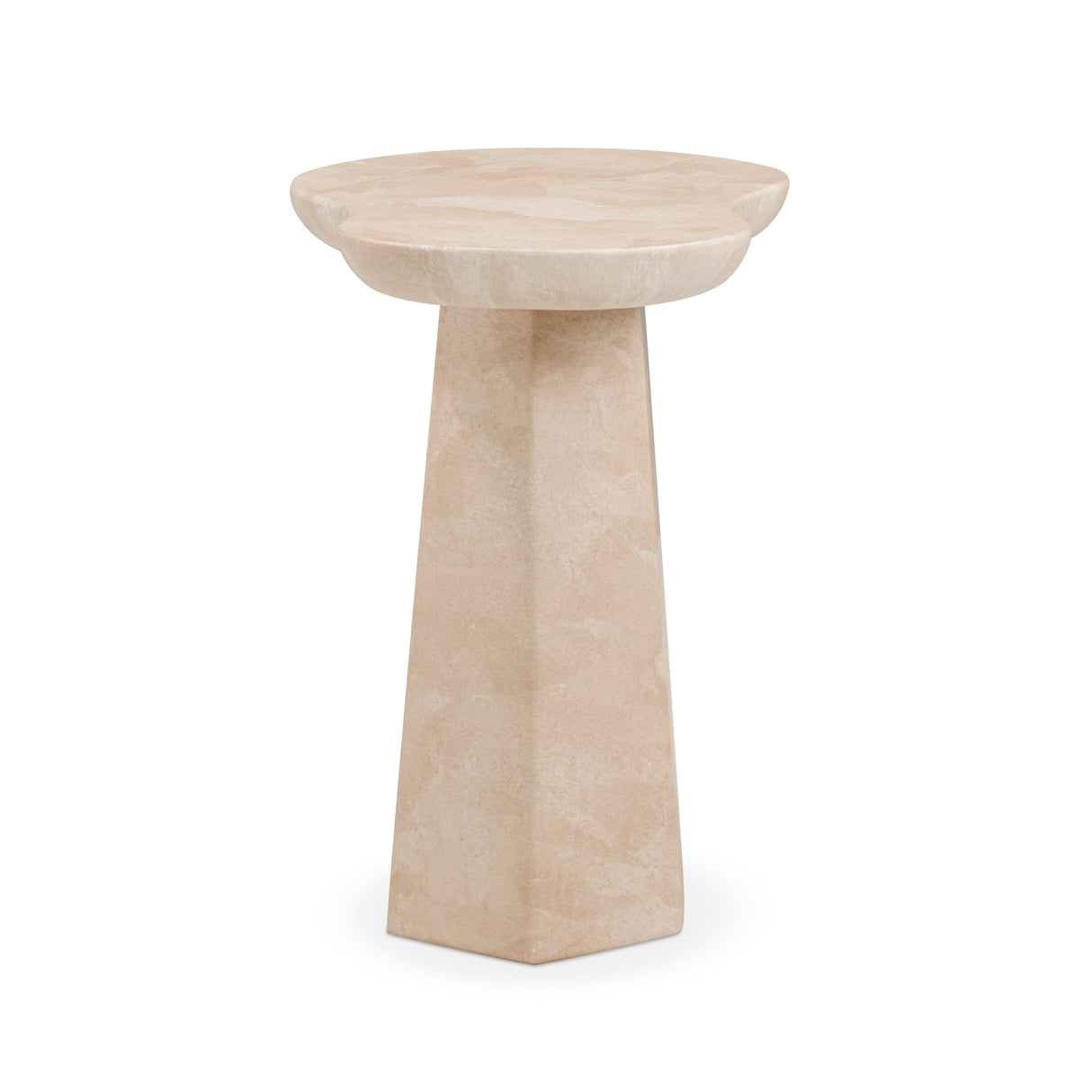 Zaya Rose Faux Marble Indoor/Outdoor Side Table by TOV Furniture at Eve Furniture