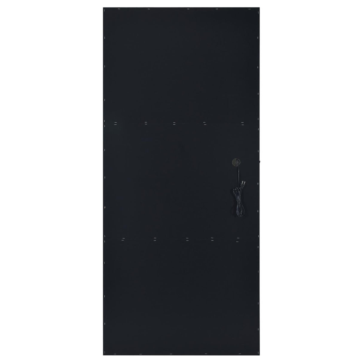 Zayan Black High Gloss Full Length Floor Mirror With Lighting by Coaster at Eve Furniture