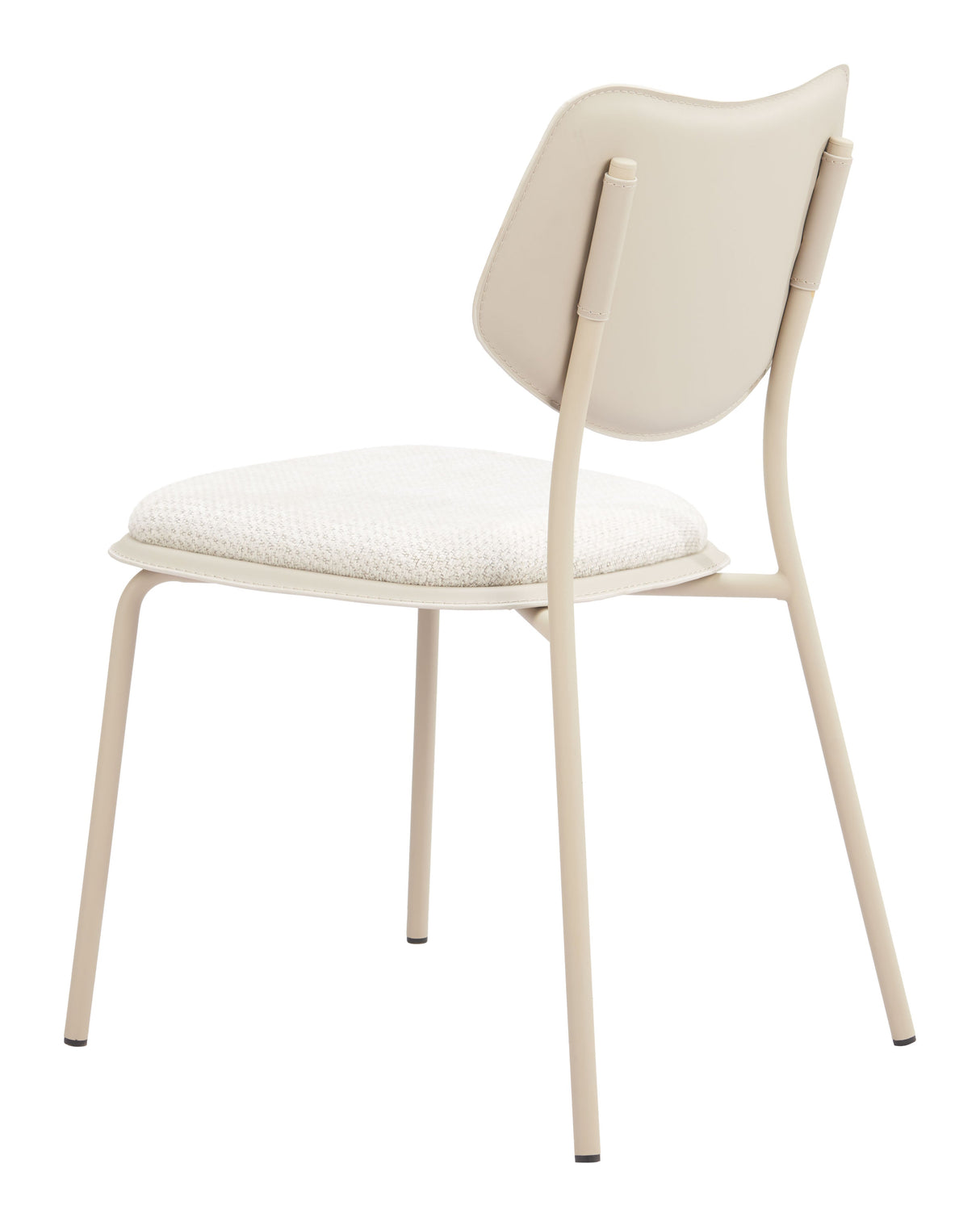 Zeal Light Gray & Beige Dining Chair (Set of 4) by Zuomod at Eve Furniture