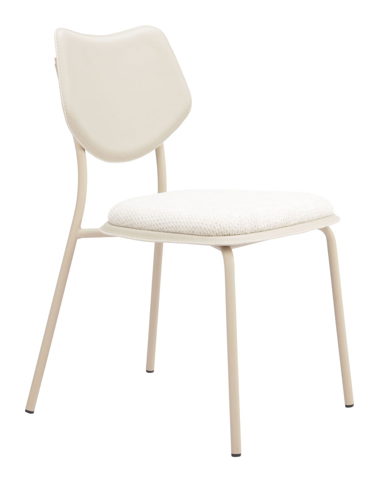 Zeal Light Gray & Beige Dining Chair (Set of 4) by Zuomod at Eve Furniture