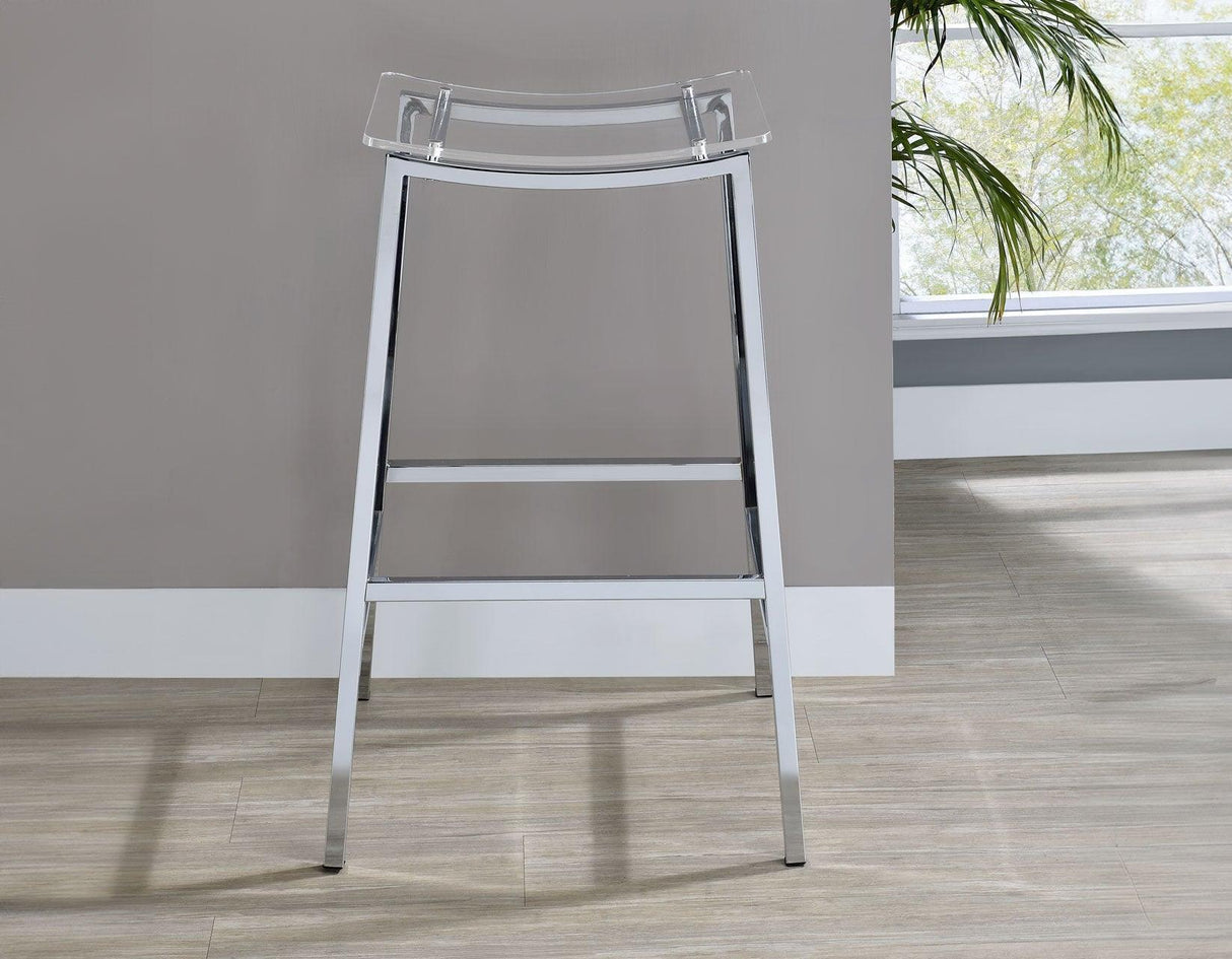 Zena 30″ Backless Bar Stool by Steve Silver at Eve Furniture