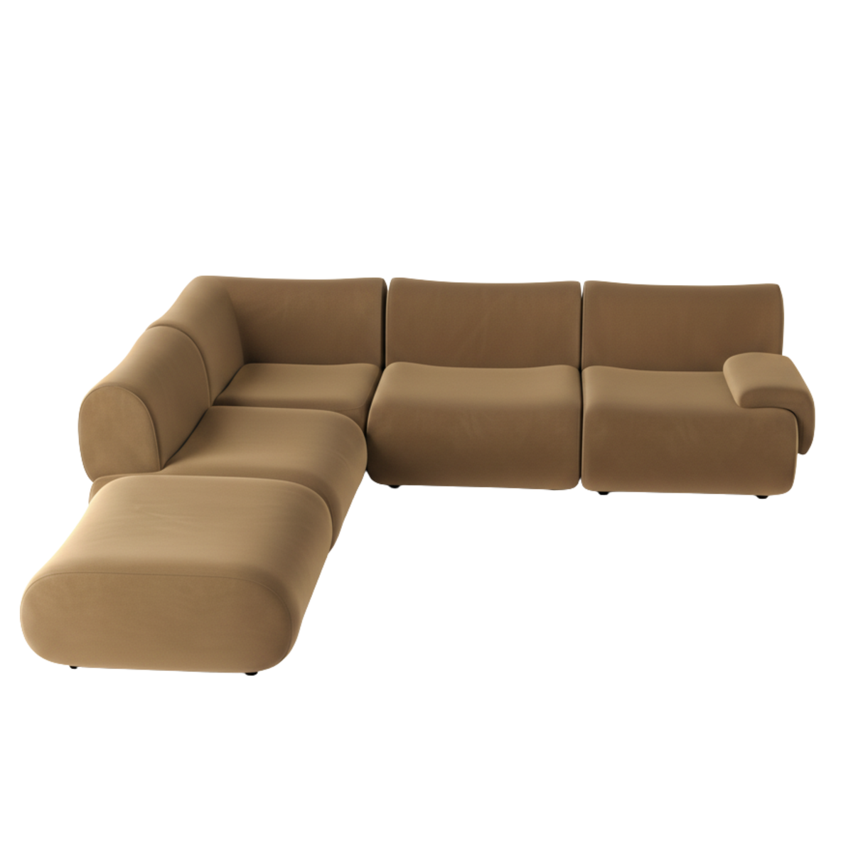 Zenith 5-Piece Modular Sectional by TOV Furniture at Eve Furniture