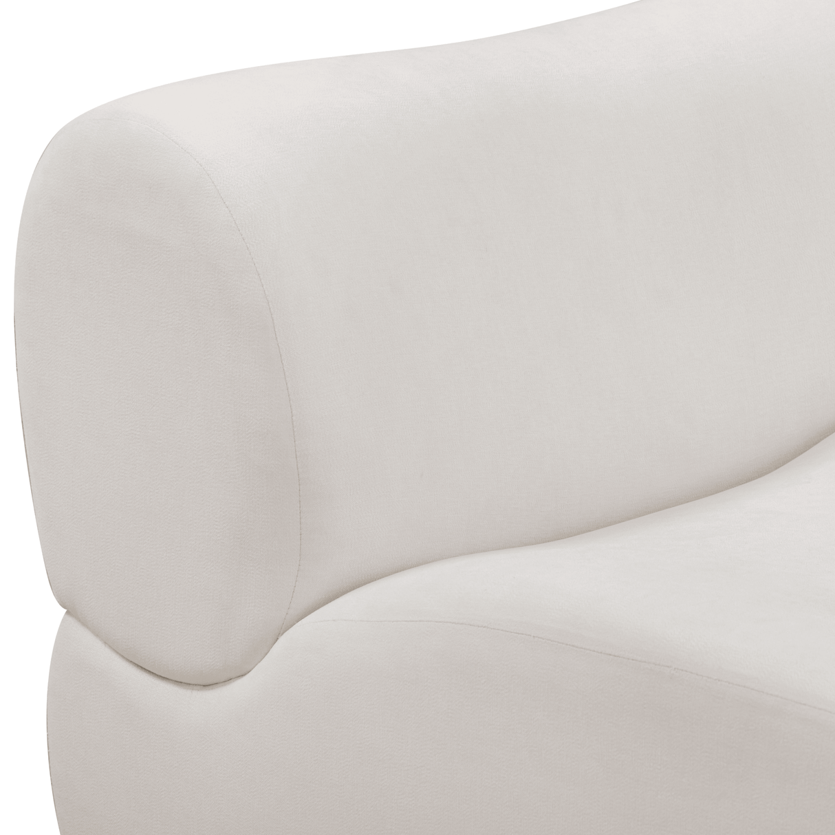 Zenith Contract-Grade Upcycled Fabric Corner Chair by TOV Furniture at Eve Furniture