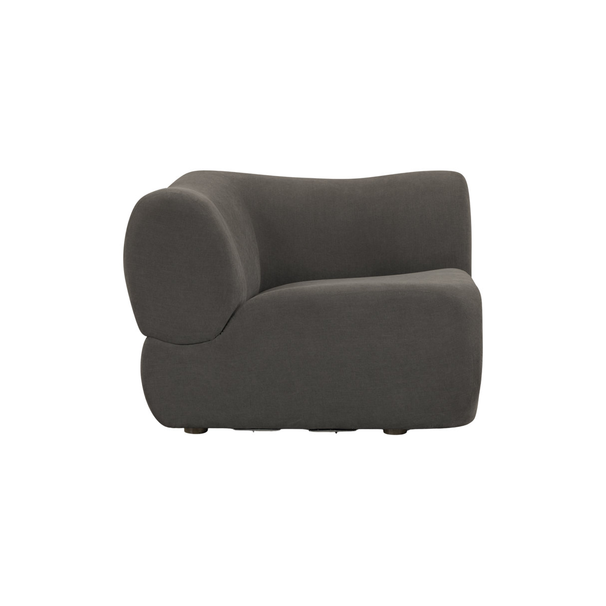 Zenith Contract-Grade Upcycled Fabric Corner Wedge by TOV Furniture at Eve Furniture