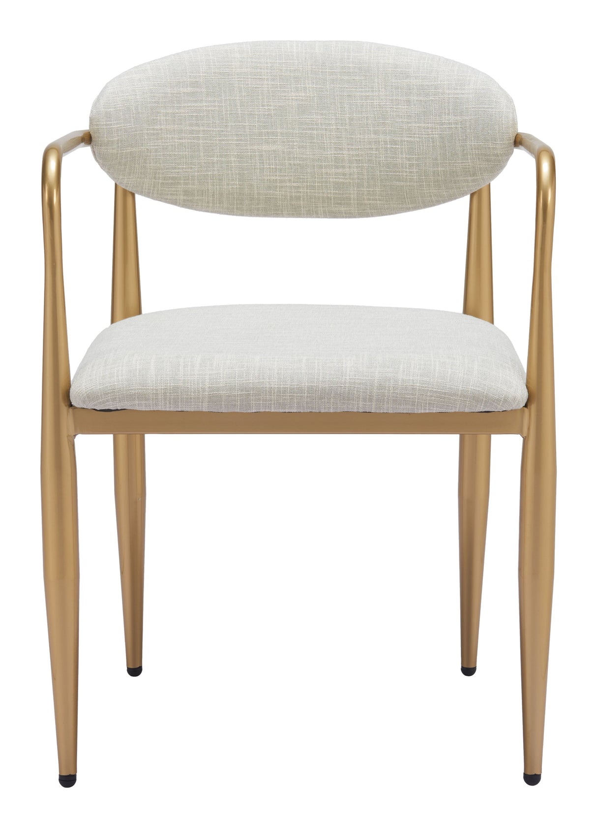 Zens Gray Dining Chair (Set of 2) Quill by Zuomod at Eve Furniture