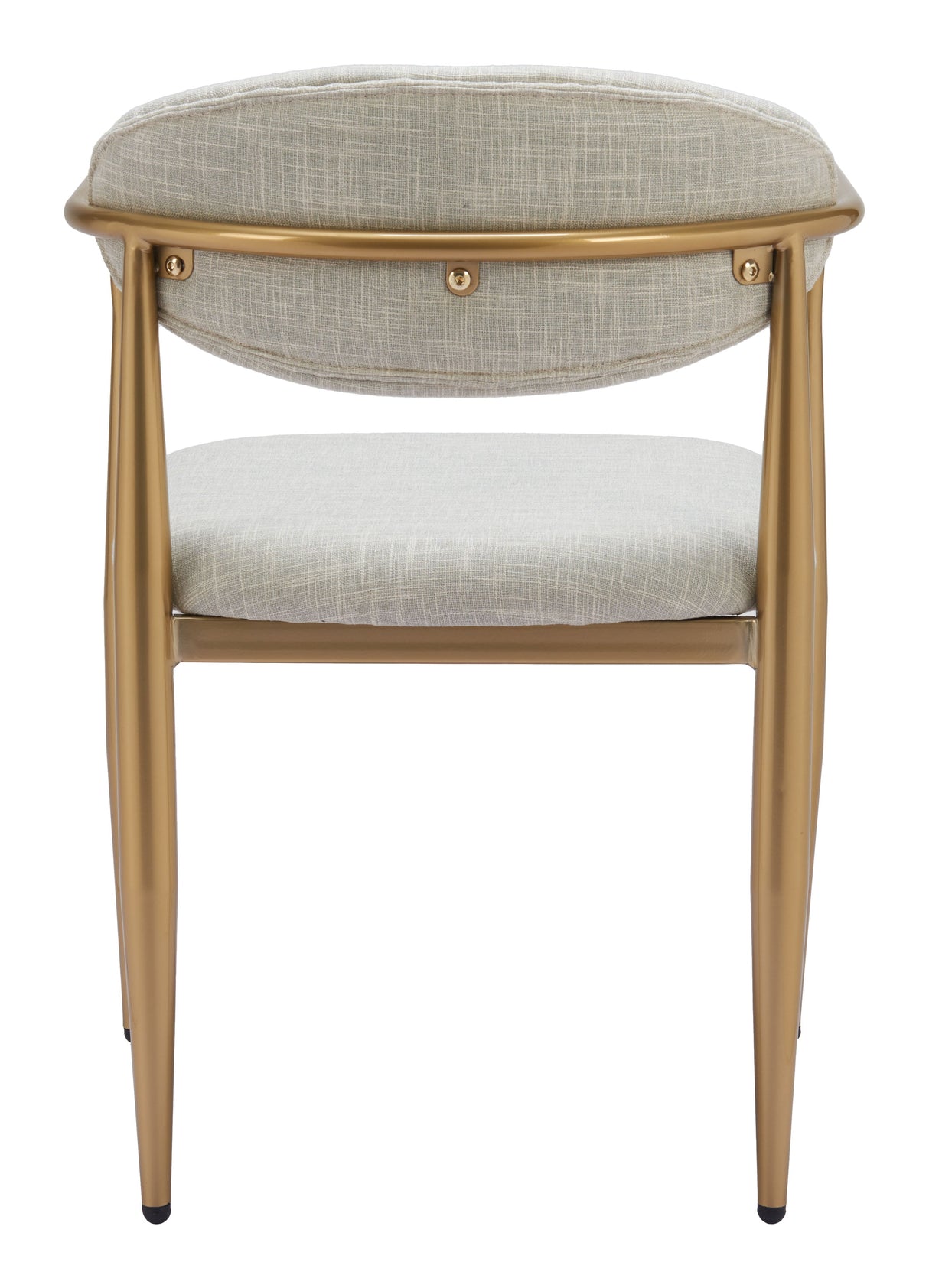 Zens Gray Dining Chair (Set of 2) Quill by Zuomod at Eve Furniture