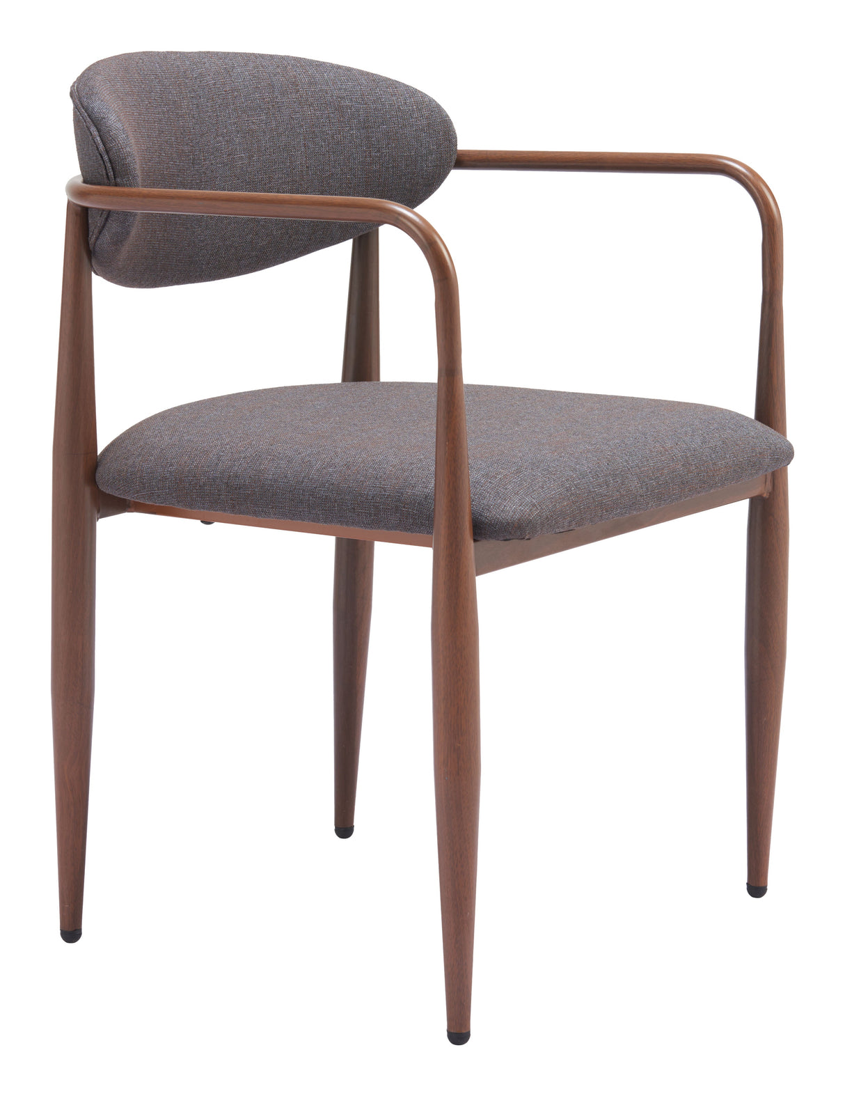 Zens Truffle Gray Dining Chair (Set of 2) by Zuomod at Eve Furniture