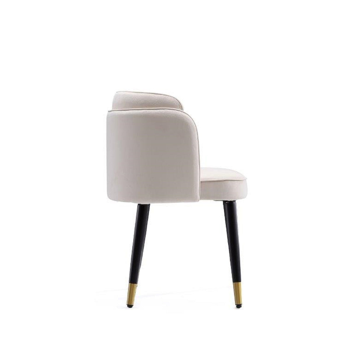 Zephyr Dining Chair in Cream by Manhattan Comfort at Eve Furniture