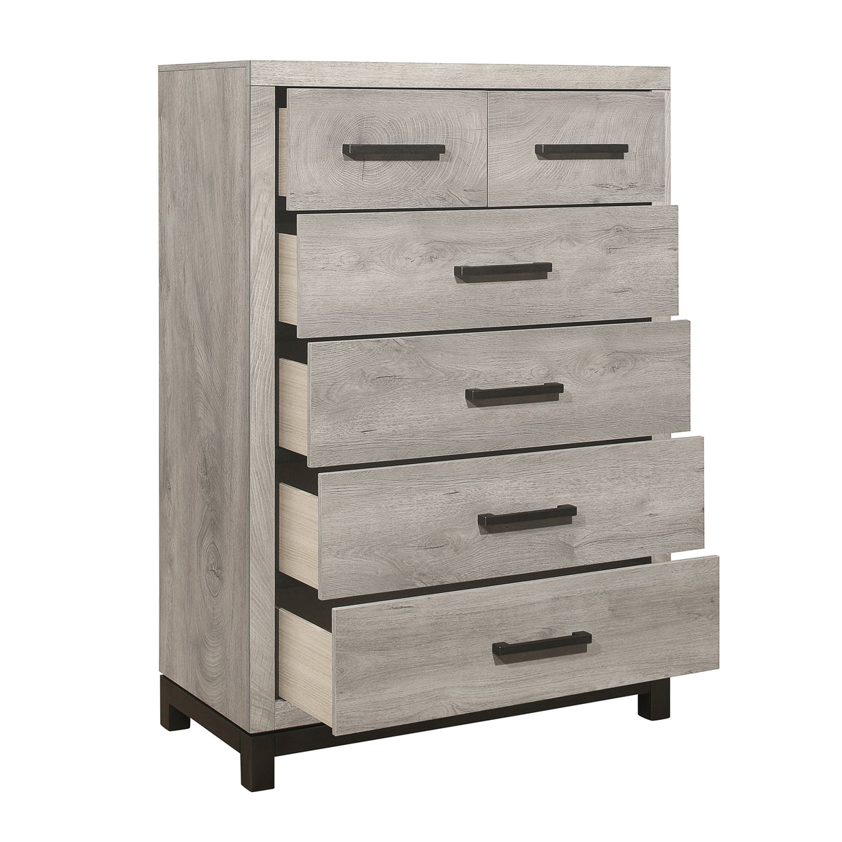 Zephyr Light Gray Youth Wall Bedroom Set by Homelegance at Eve Furniture