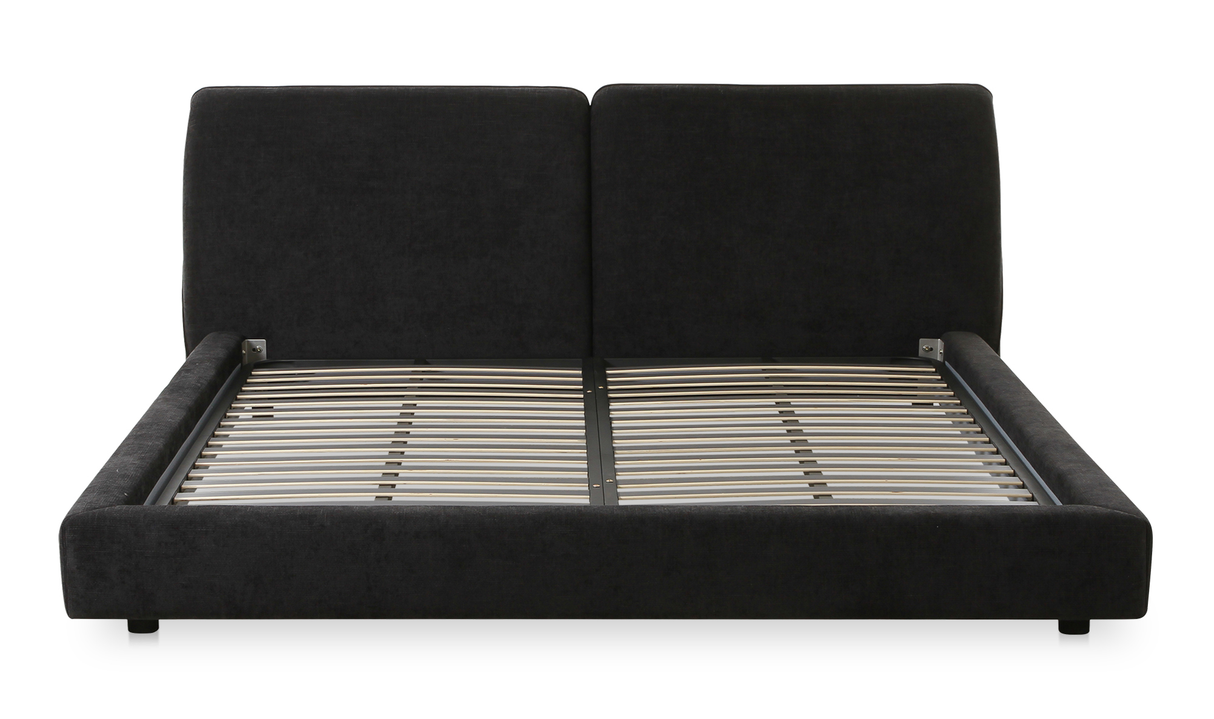 Zeppelin King Bed - Black by Moe's Home at Eve Furniture