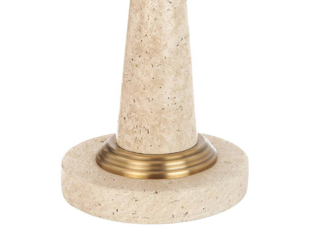 Zeva Tan/Gold Table Lamp by Crestview at Eve Furniture