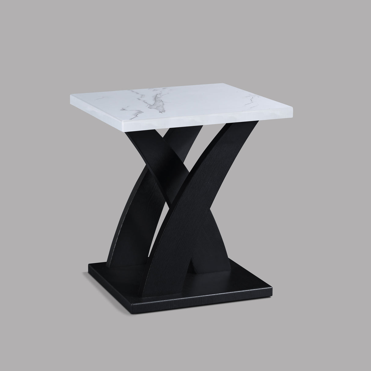 Zion Black & White 3-Piece Cocktail Set by Crown Mark at Eve Furniture