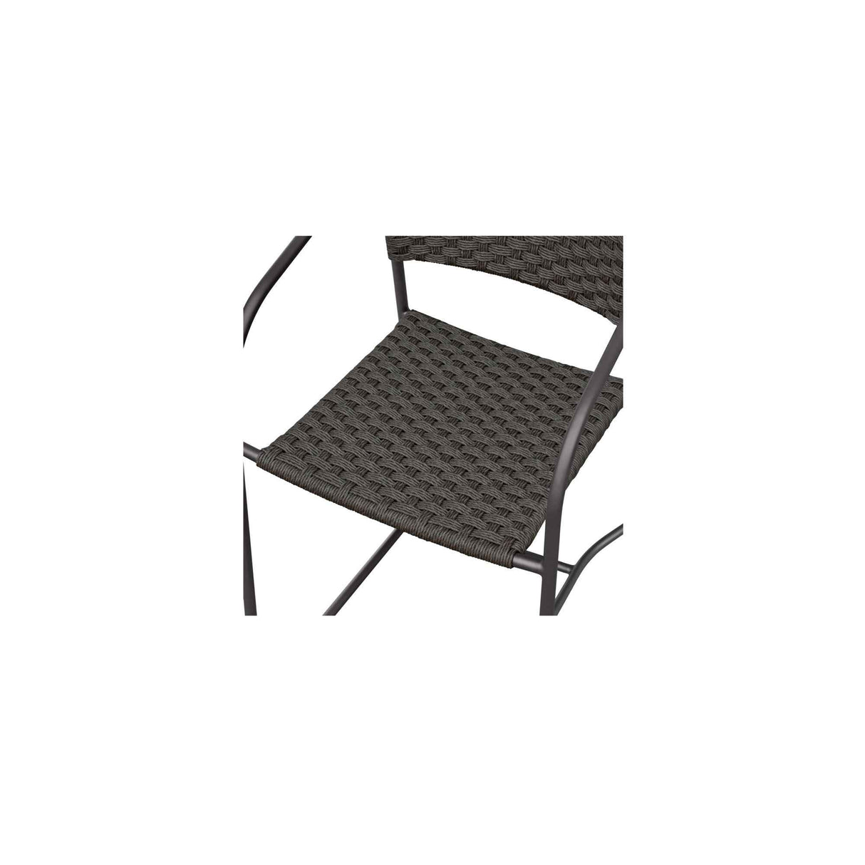 Zola Dark Brown Outdoor Counter Chair by Moe's Home at Eve Furniture