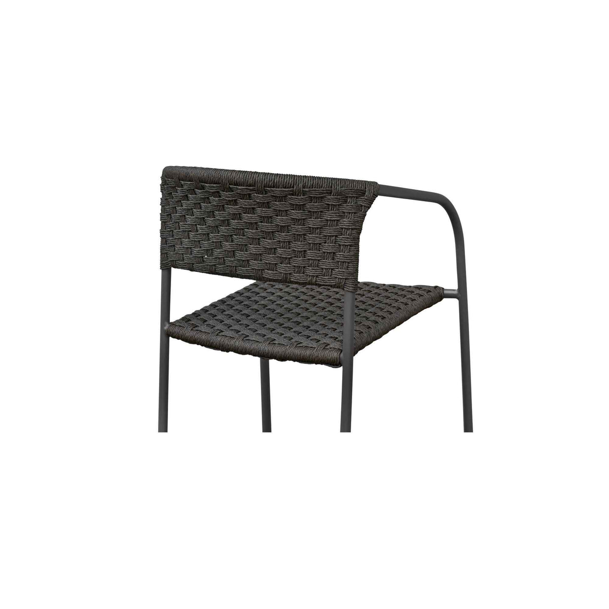 Zola Dark Brown Outdoor Dining Chair (Set of 2) by Moe's Home at Eve Furniture