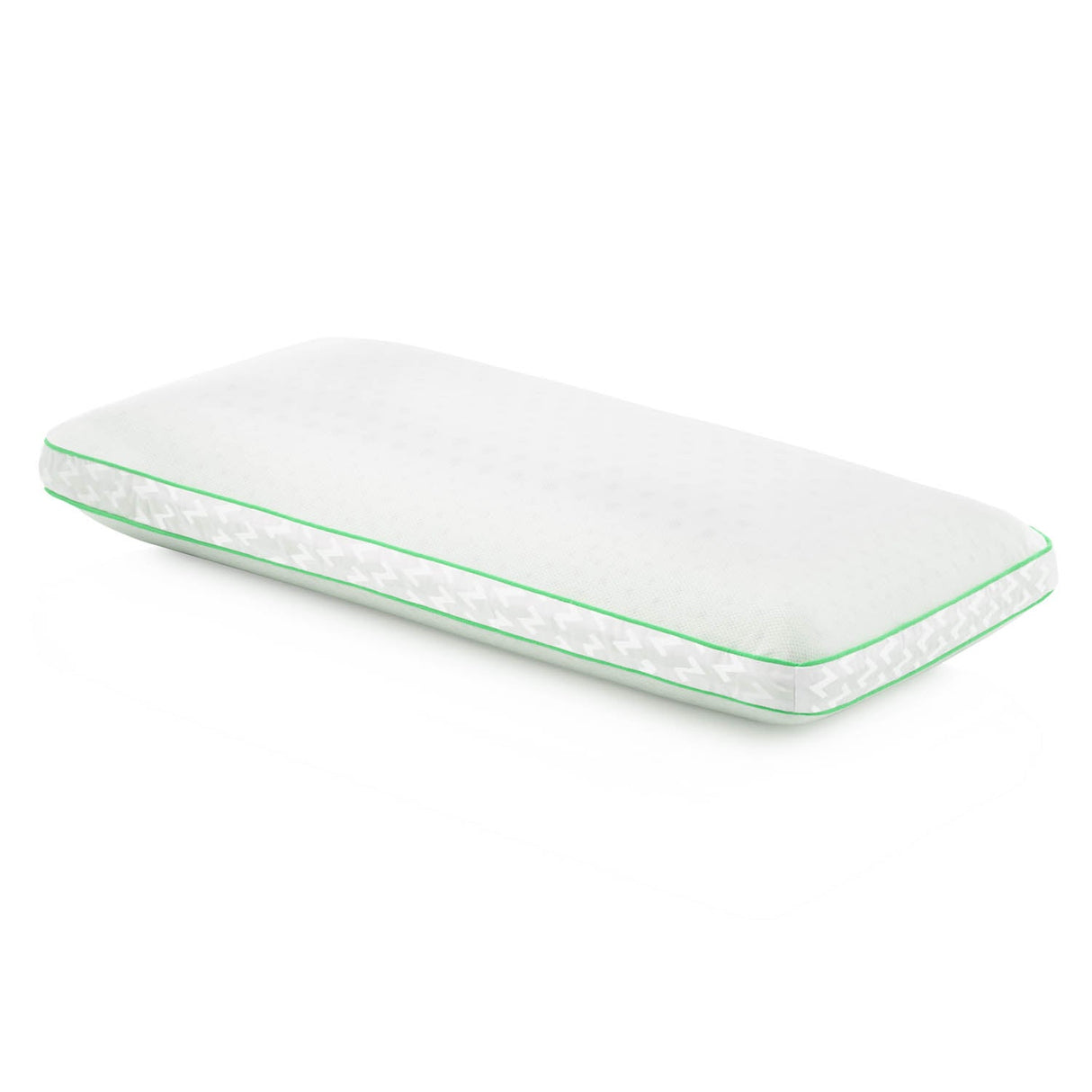 Zoned Dough Peppermint King Pillow by Malouf at Eve Furniture