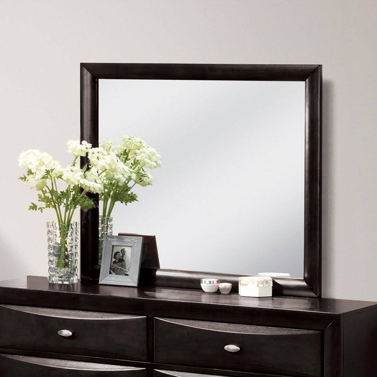 Zosimo Black Mirror by Furniture of America at Eve Furniture