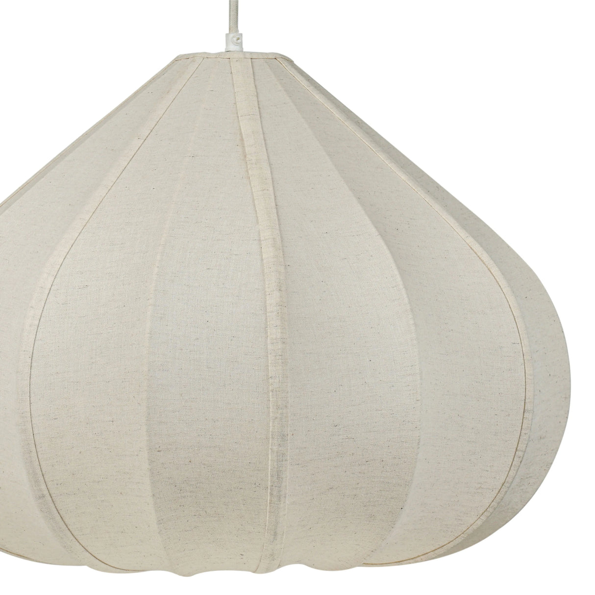 Zubeda Cotton Teardrop Pendant Lamp by TOV Furniture at Eve Furniture
