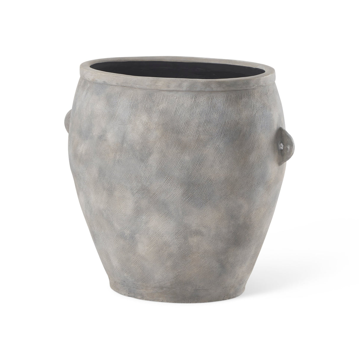 Zuma Light Gray Ceramic Floor Vase by Mercana at Eve Furniture