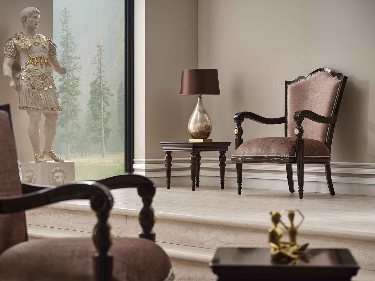 Zumrut Chair Light Brown by Furnia at Eve Furniture