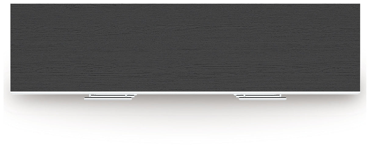 Zuraleus Black Six Drawer Dresser by Ashley at Eve Furniture