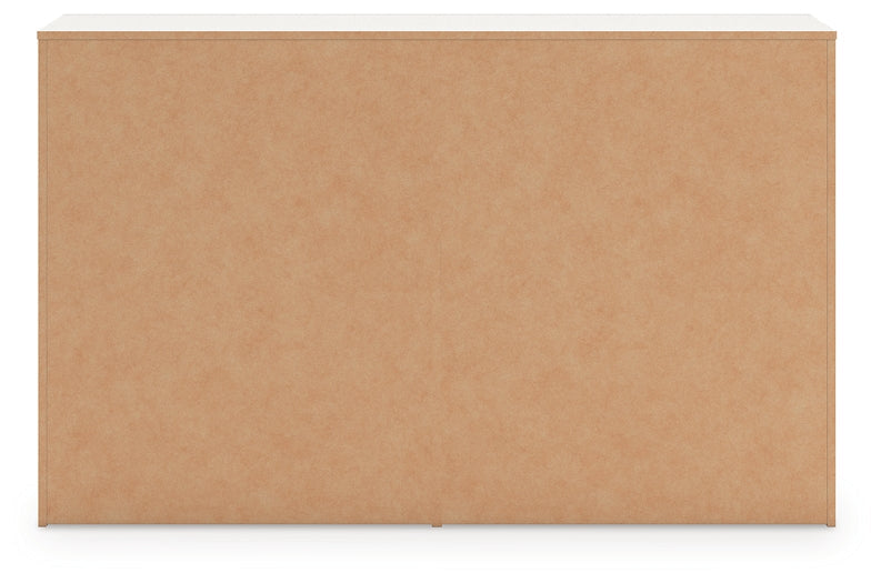 Zuraleus White Six Drawer Dresser by Ashley at Eve Furniture