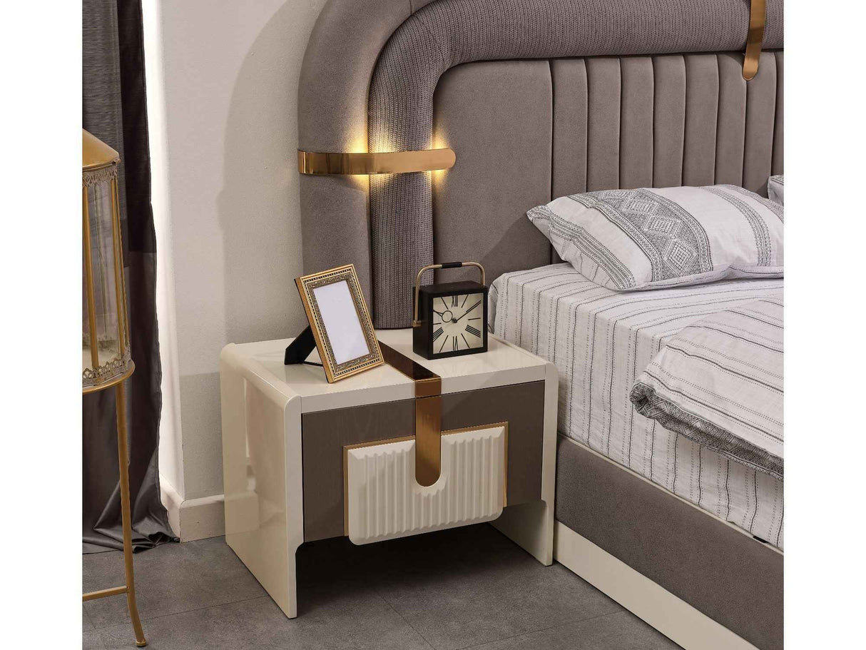 Zurich Nightstand by Furnia at Eve Furniture
