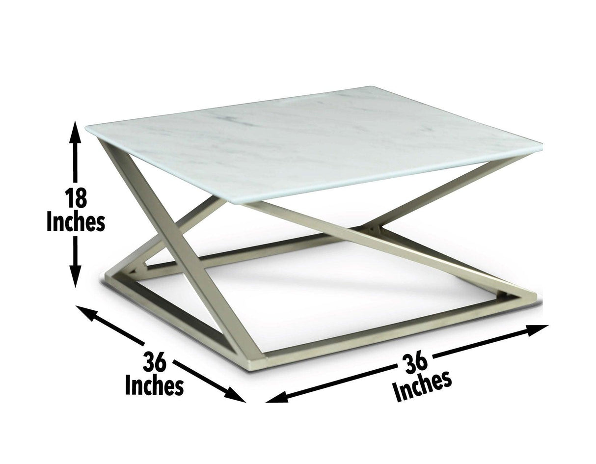 Zurich 3-Piece Occasional Set (Cocktail Table & 2 End Tables) by Steve Silver at Eve Furniture