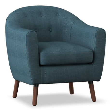 Lucille Blue Accent Chair