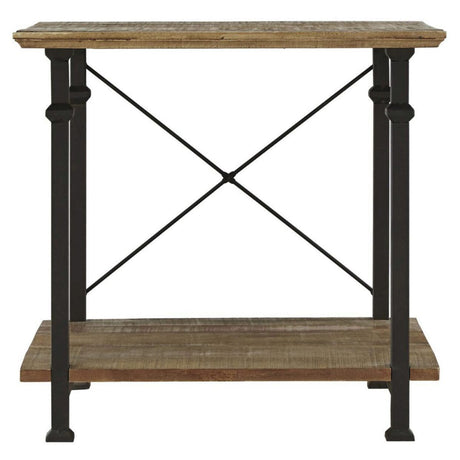 Factory Rustic Poplar End Table