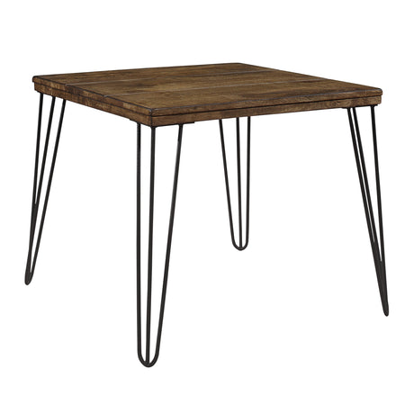 Kellson Rustic Oak/Black End Table