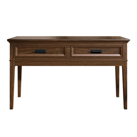 Frazier Park Brown Cherry Wood Sofa Table