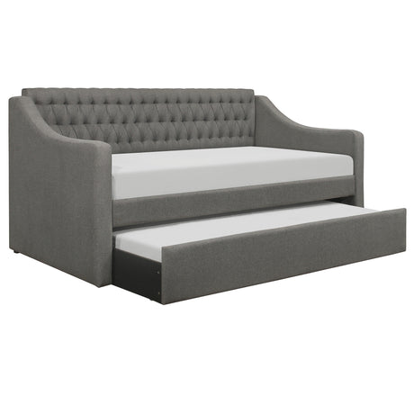Labelle Gray Twin Daybed with Trundle