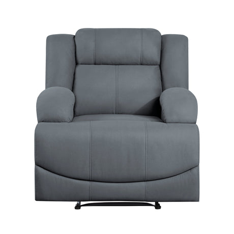 Camryn Graphite Blue Reclining Chair