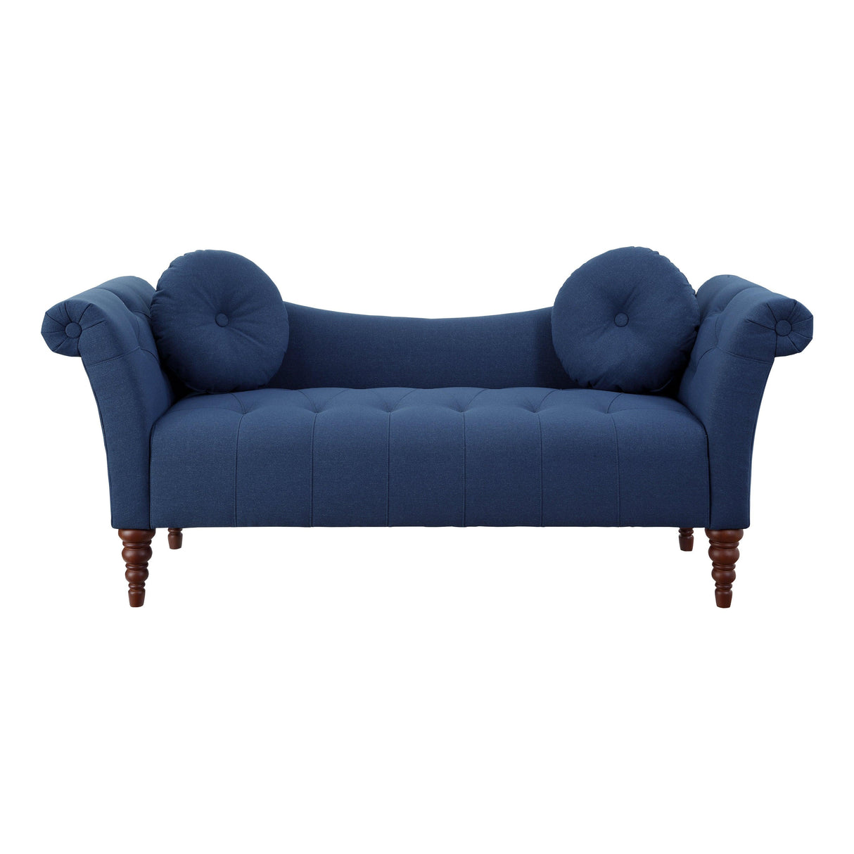 Adira Blue Settee by Homelegance at Eve Furniture