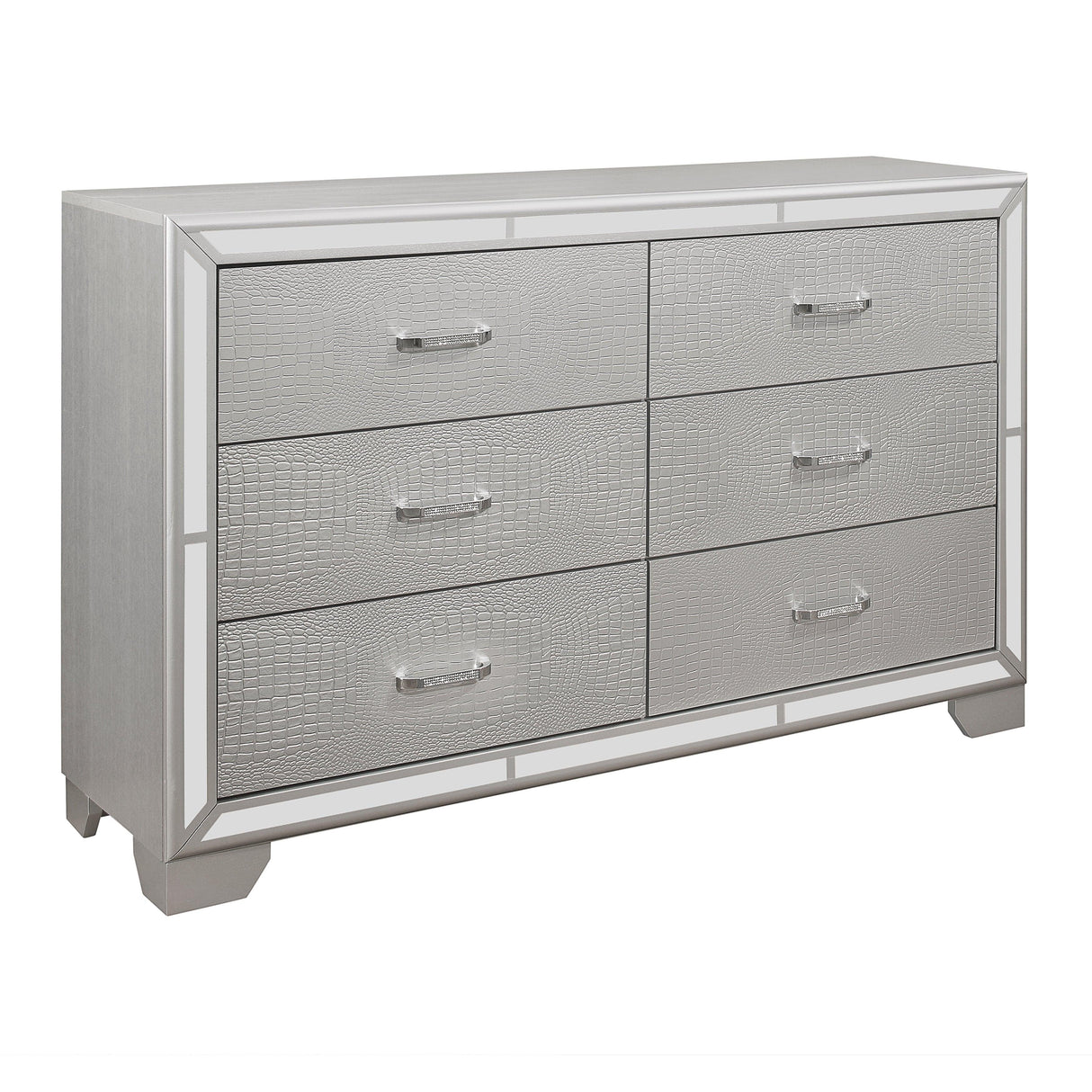 Aveline Silver Dresser by Homelegance at Eve Furniture