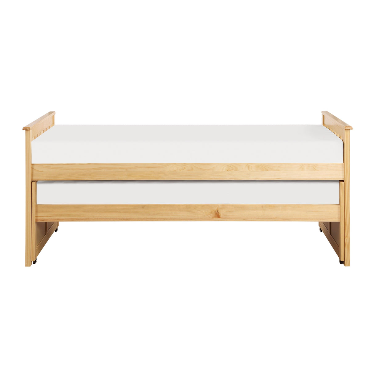 Bartly Pine Twin/Twin Bed by Homelegance at Eve Furniture