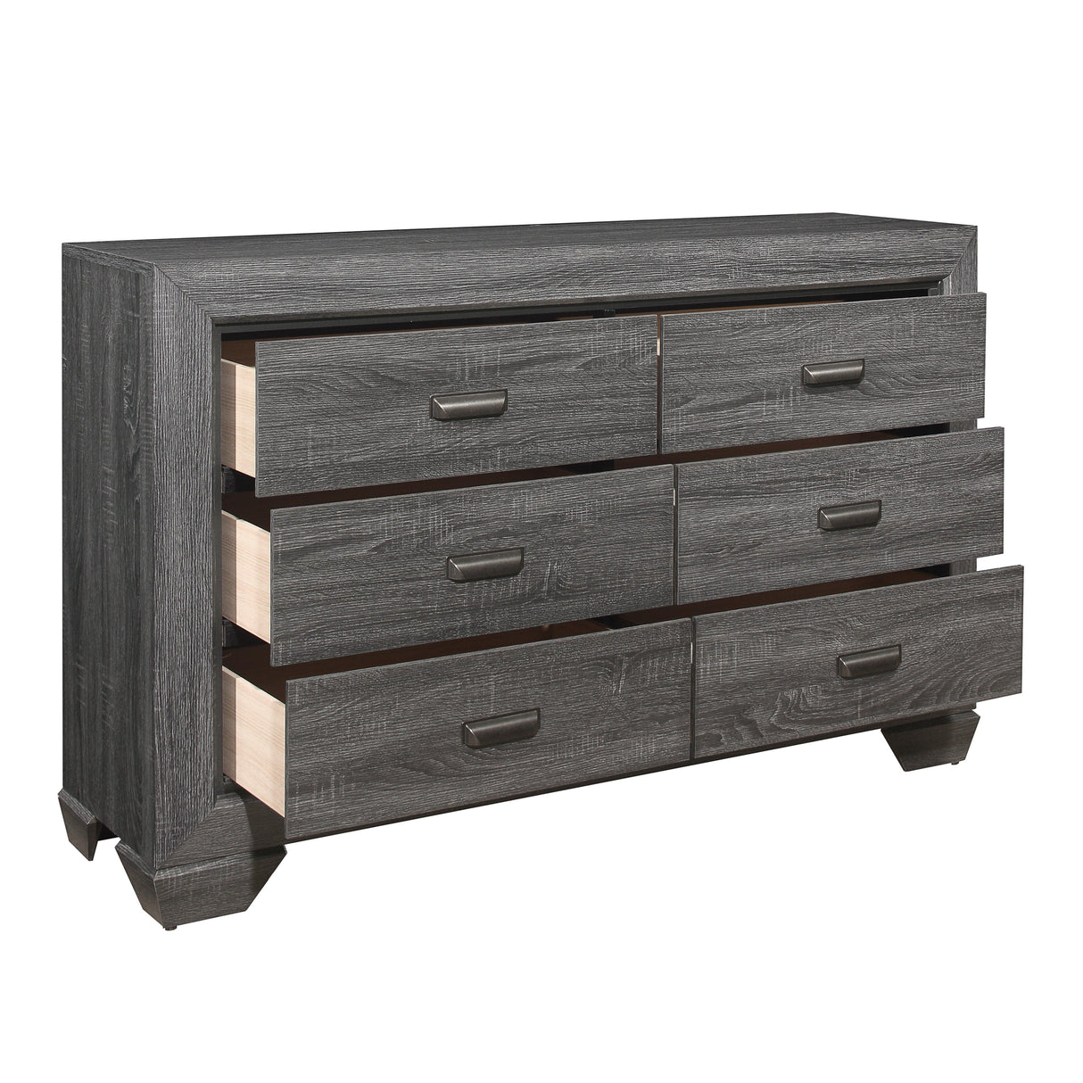 Beechnut Gray Dresser by Homelegance at Eve Furniture