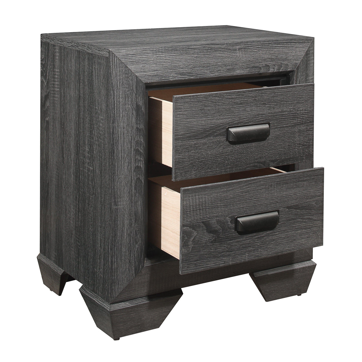 Beechnut Gray Nightstand by Homelegance at Eve Furniture